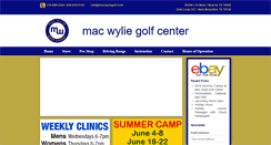 Desktop Screenshot of macwyliegolf.com